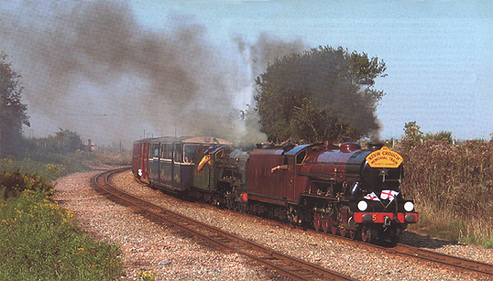 Kevin Crouch Double Header Memorial Train @ the Warren -Jayl on Northern Chief - by T.J.Godden &copy; 2005
